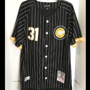 BARE FOX MENS CHICAGO CUBS BLACK JERSEY